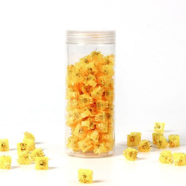 Switches para Teclado KEYCHRON Gateron Ink V2 Yellow G36 (Amarelo)