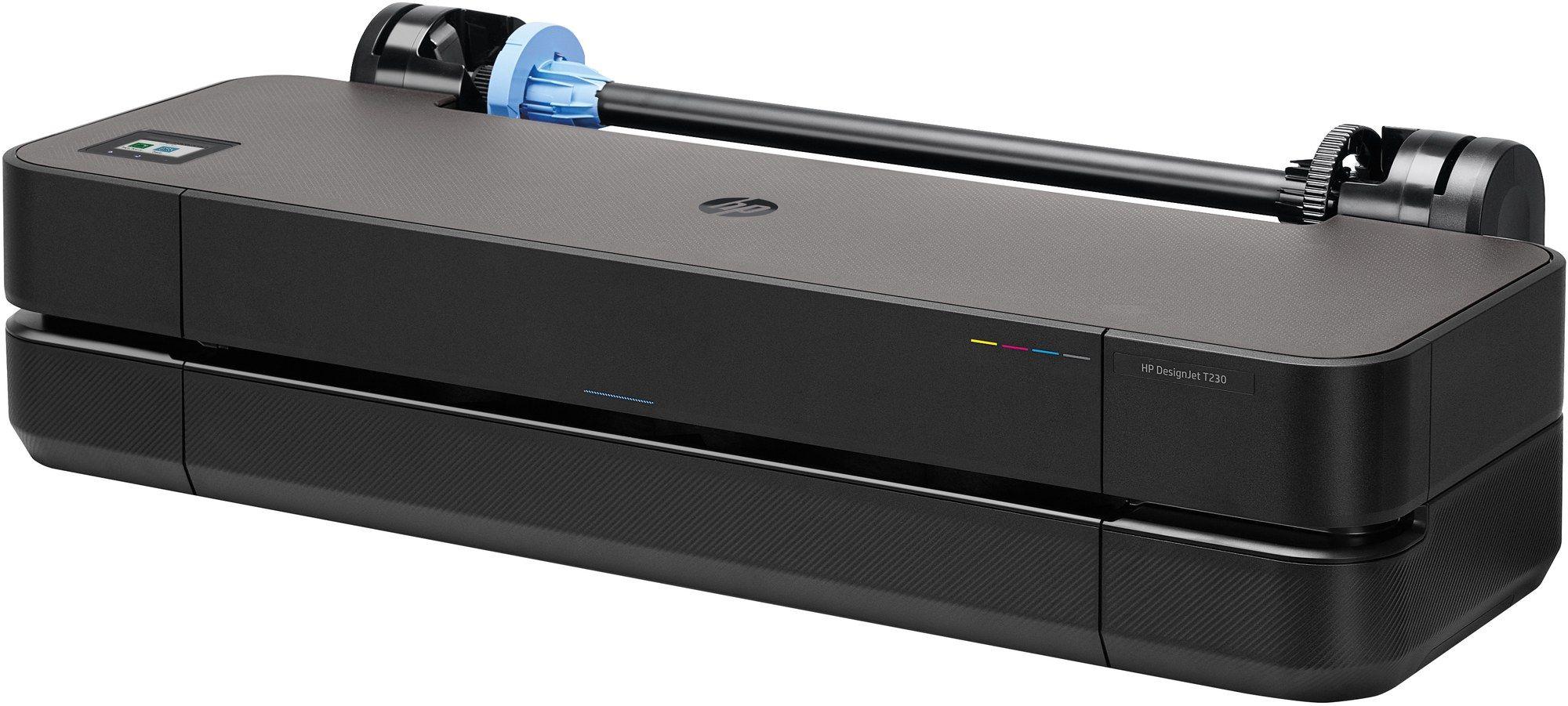 Plotter HP DesignJet T230 (Windows, macOS - Cinzento) — miniatura 3