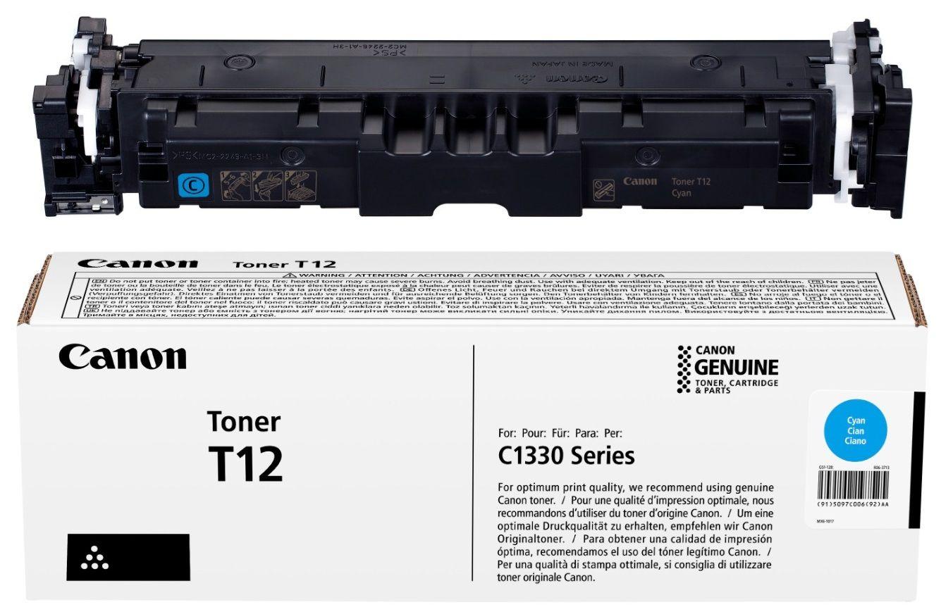 Toner CANON 5097C006 / T12 (5300 páginas - Ciano), miniatura 2