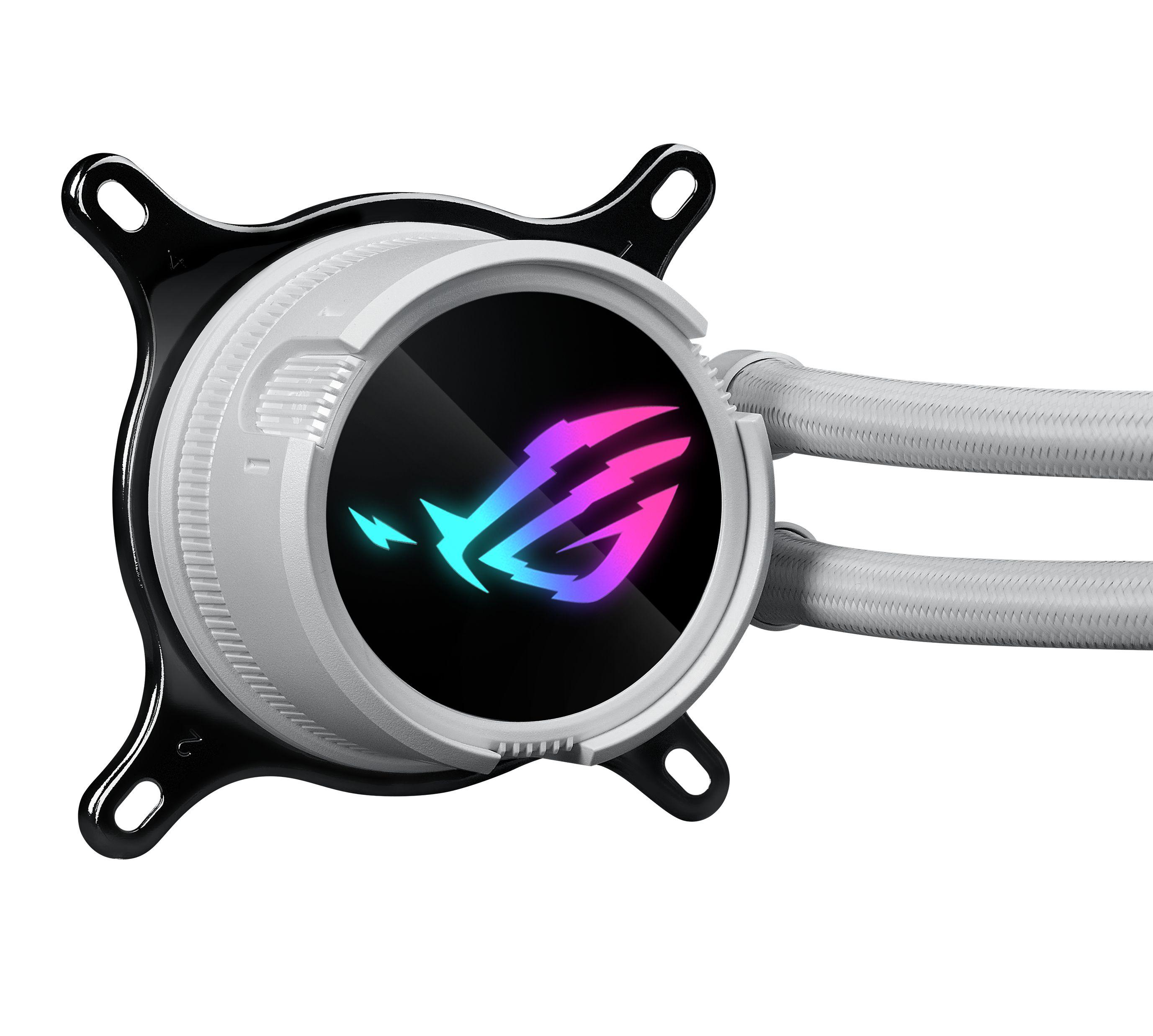 Kit de Refrigeração Líquida AIO ASUS ROG Strix LC III 360 ARGB (12 cm - 2200 RPM - Multi - Branco) — miniatura 4