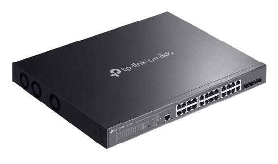 Switch TP-LINK Omada SG3428XMPP (Gigabit Ethernet - 12 MB - 128 Gbit/s - Preto) — miniatura 3