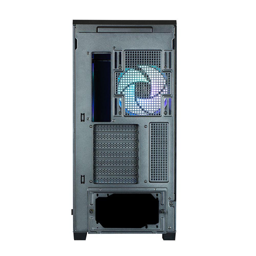 Caixa de Computador ZALMAN P50 DS (ATX, Micro ATX, Mini-ITX - Midi Tower - Plástico, aço, vidro temperado - Preto) — miniatura 16
