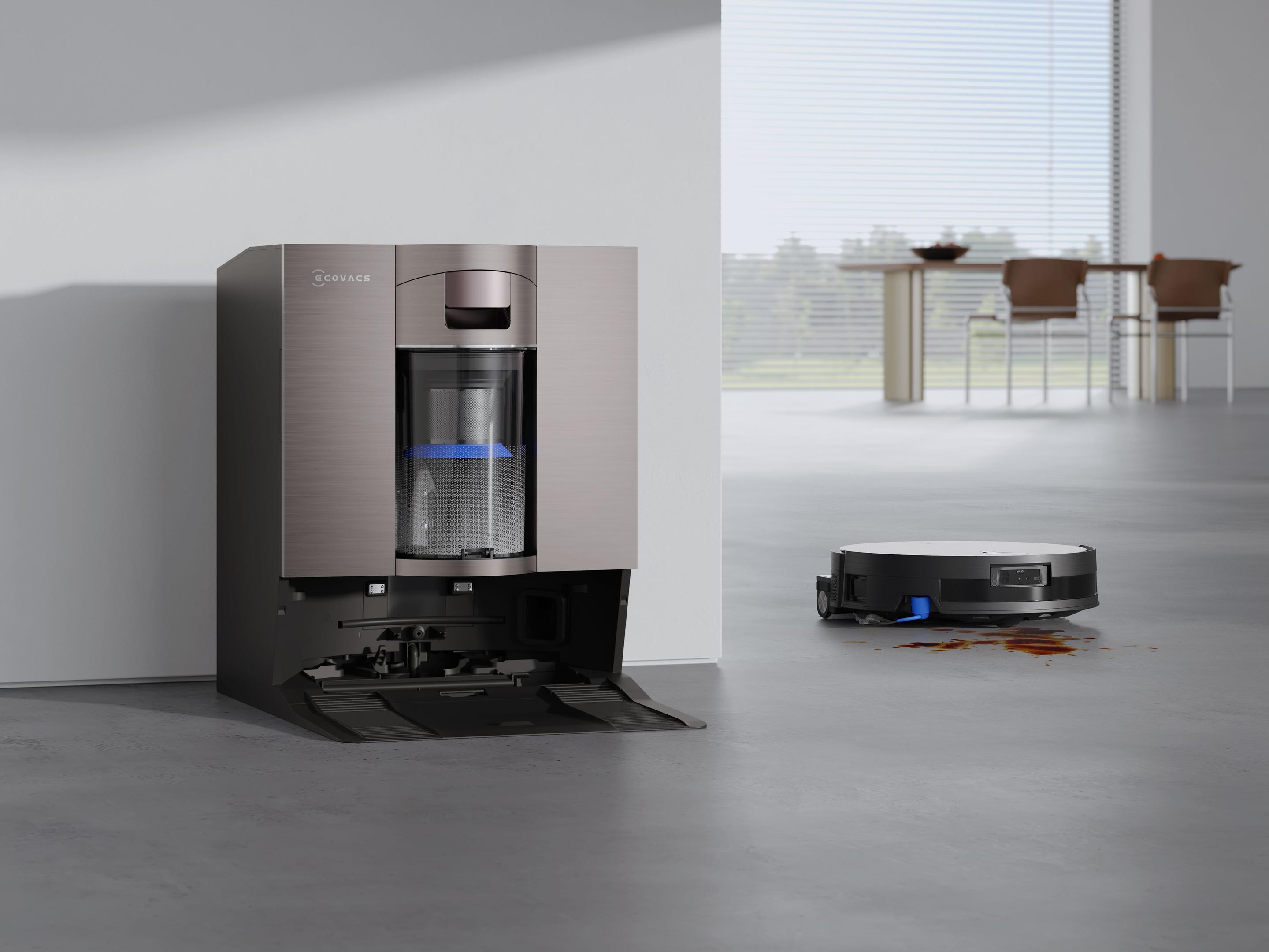 Robô Aspirador ECOVACS Deebot X11 OmniCyclone (19500 Pa - 0,22 l - 62,9 dB - Preto), miniatura 11