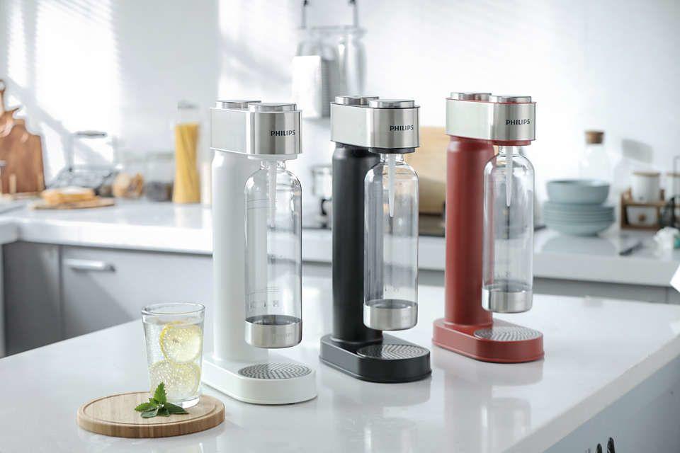 Máquina de Carbonatação de Água PHILIPS GoZero ADD4902BK/10 (Altura 42,35 cm - Preto), miniatura 3