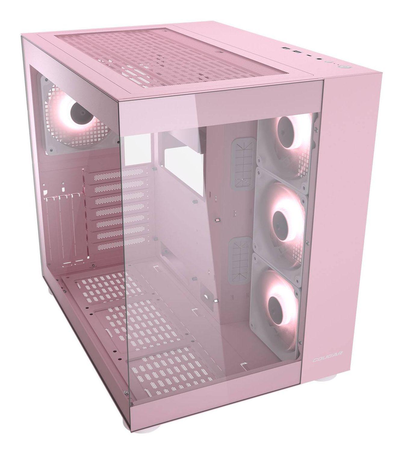 Caixa PC COUGAR FV150 (ATX, Micro ATX, Mini-ITX - Midi Tower - RGB multicolorida - Rosa) — miniatura 2
