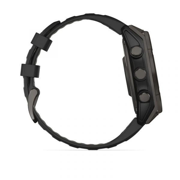 Smartwatch GARMIN Fenix 8 47 mm Solar Sapphire (Redondo - Android, iOS - Digital, a cores e tátil - Preto) — miniatura 4