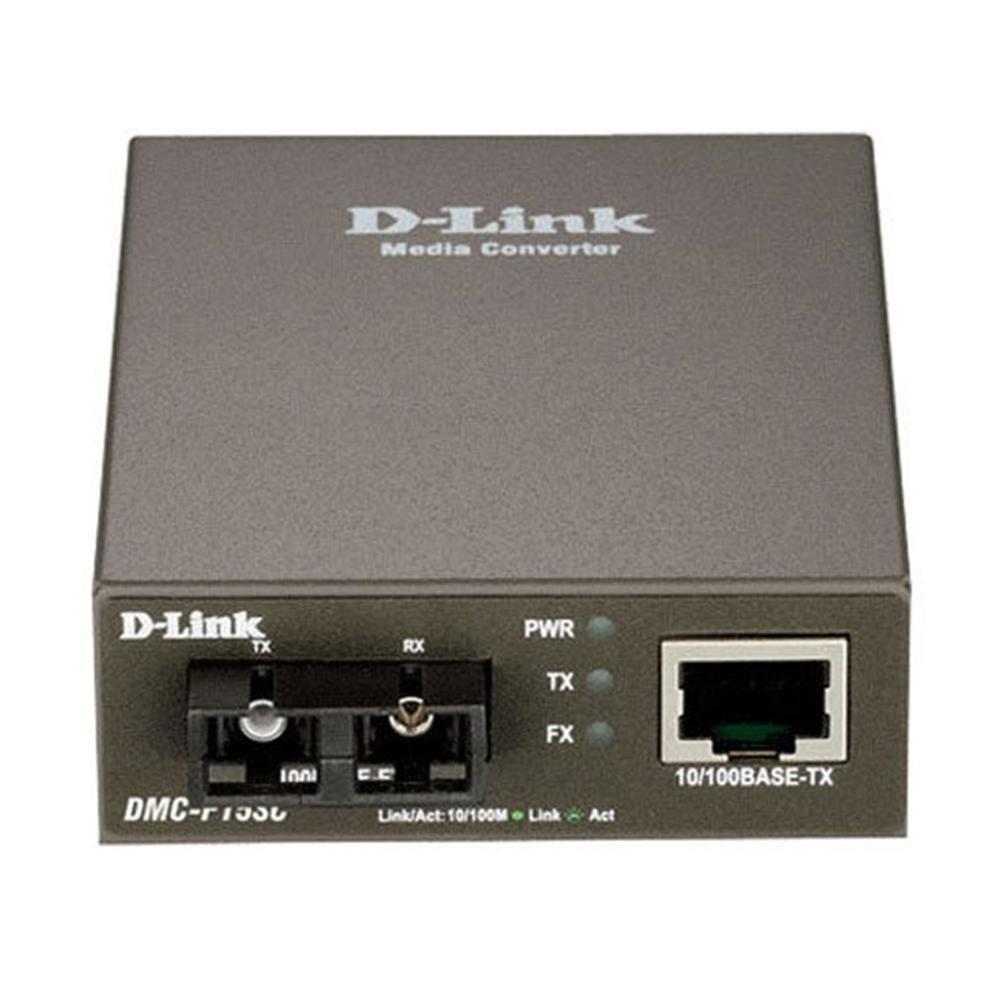 Conversor de Fibra Ótica D-LINK DMC-F15SC/E (10Base-T, 100Base-TX - 100 Mbit/s - Preto), miniatura 2