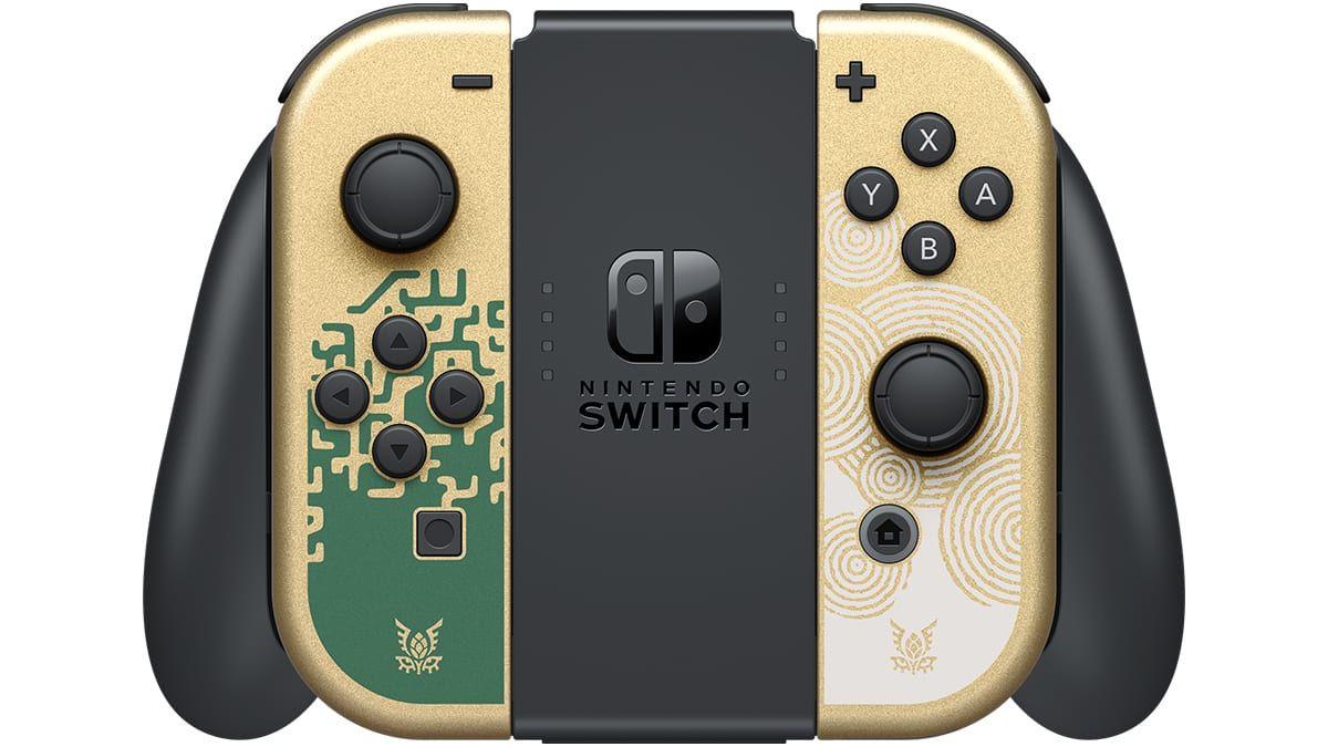 Consola Portátil NINTENDO Switch OLED The Legend of Zelda: Tears of the Kingdom Edição Limitada (64 GB - 7" - Dourado) — miniatura 6