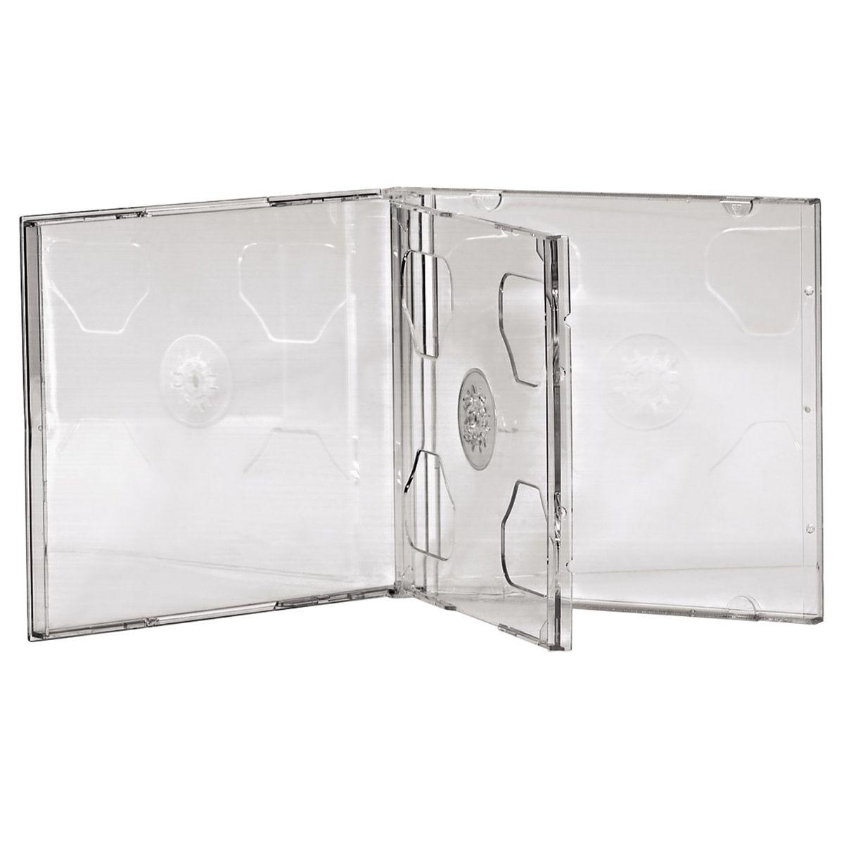Caixas Duplas para CD/DVD HAMA Pack de 5 (Transparente), miniatura 2