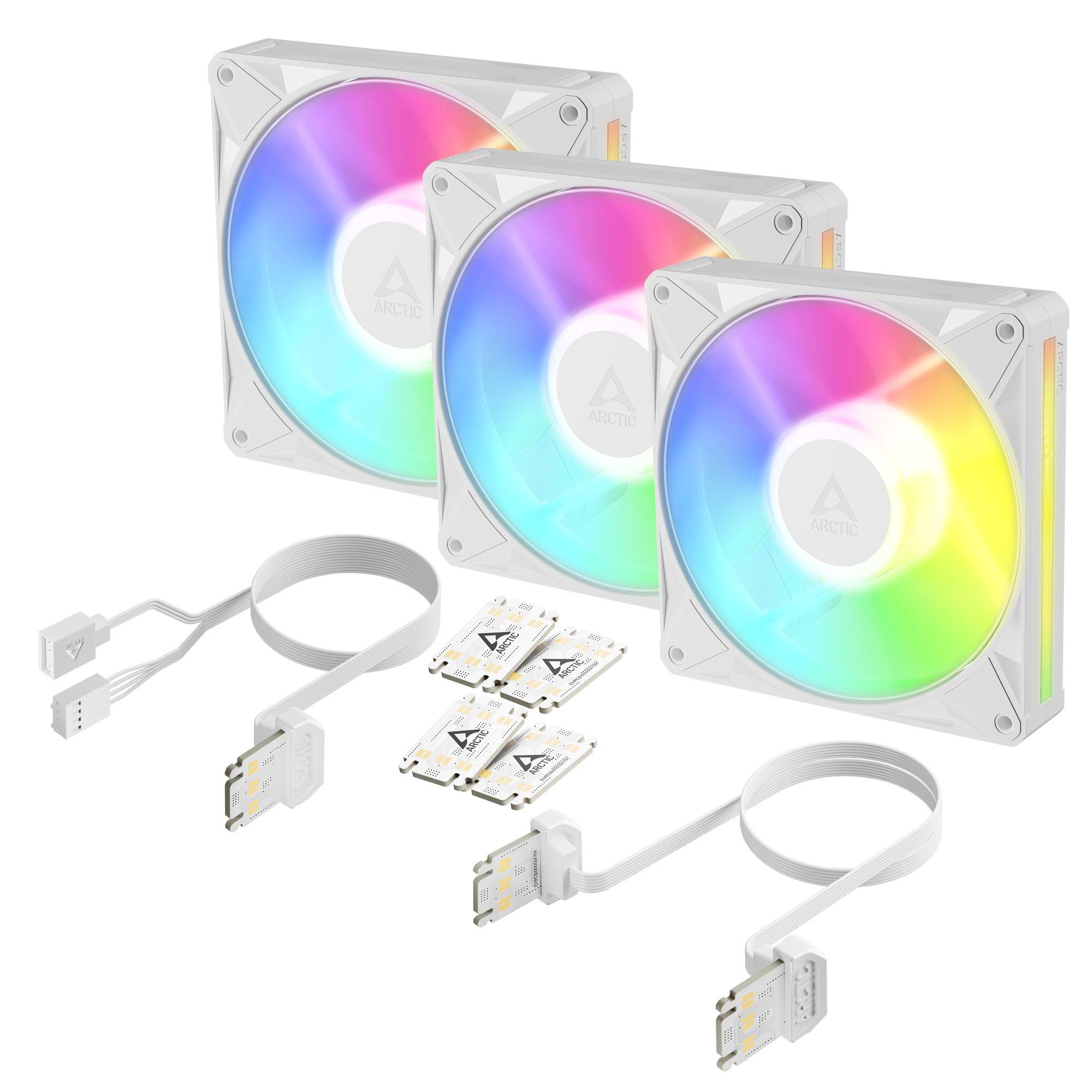 Ventoinhas para Caixa PC ARCTIC BioniX P14 A-RGB (Branco)