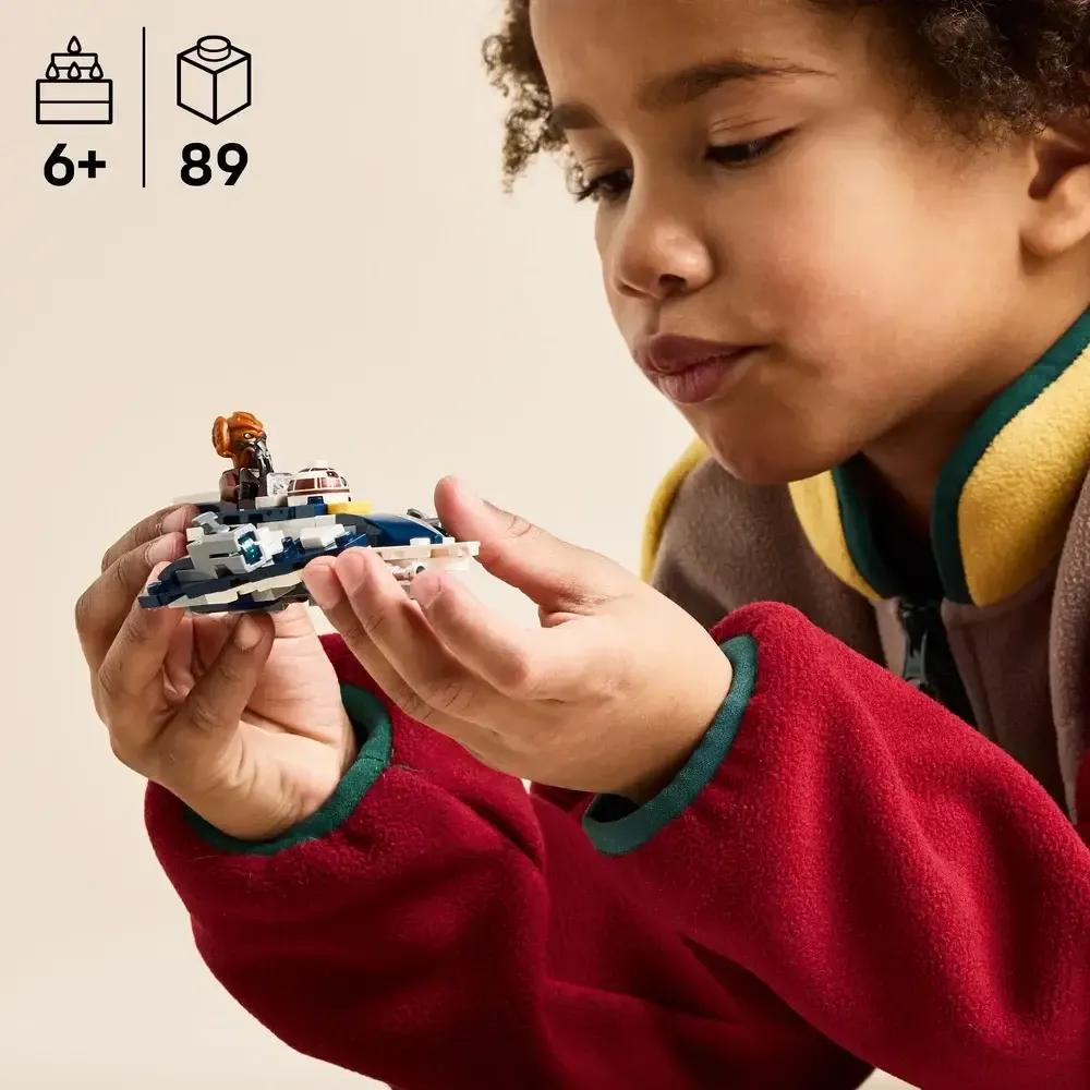 LEGO 75400 Star Wars Microfighter Jedi Starfighter™ de Plo Koon (6+ anos - 89 peças), miniatura 4