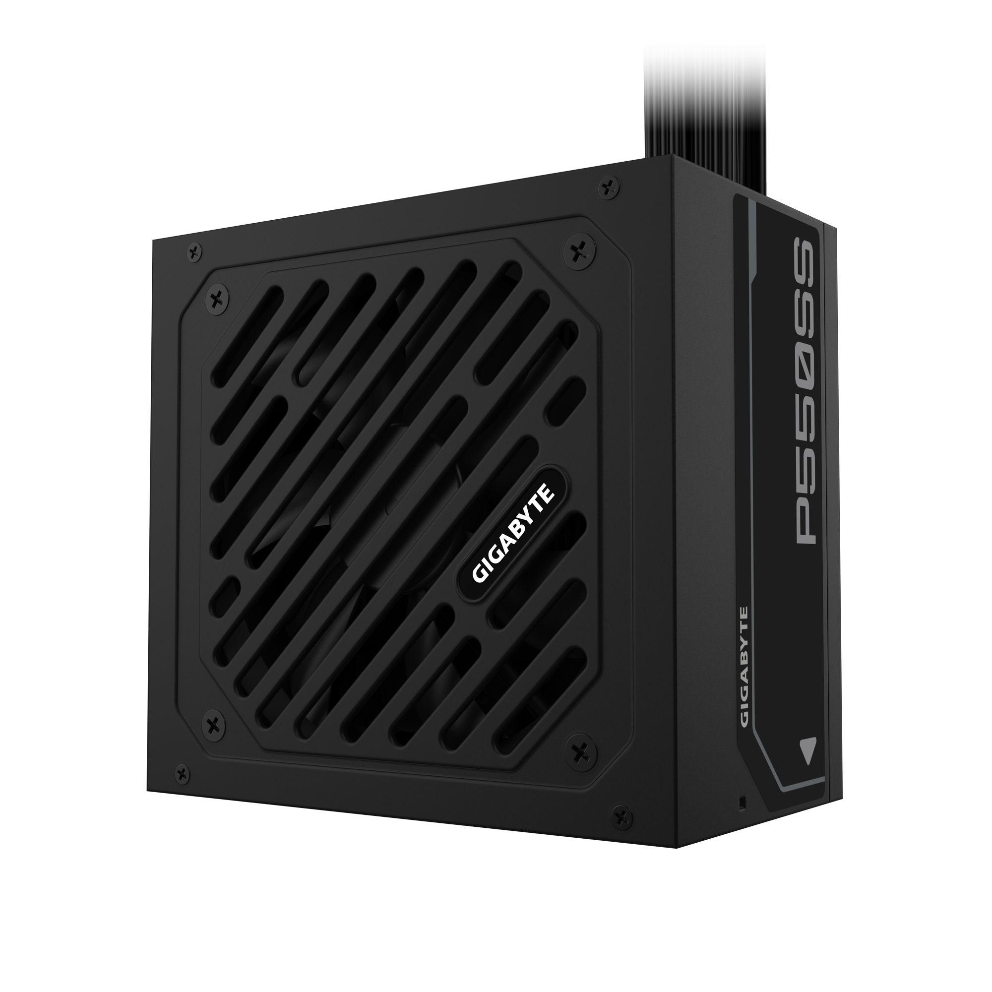 Fonte de Alimentação GIGABYTE GP-P650SS EU (ATX - 80 PLUS Silver - Totalmente modular - Preto)