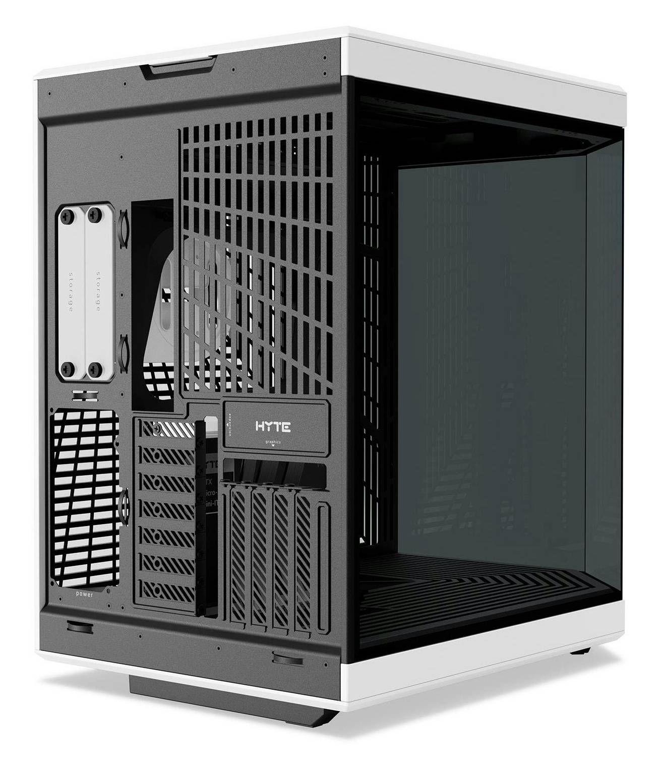 Caixa de Computador HYTE Y70 (ATX, E-ATX, ITX, Micro ATX - ATX até 235 mm - Midi Tower - Preto/Branco) — miniatura 3