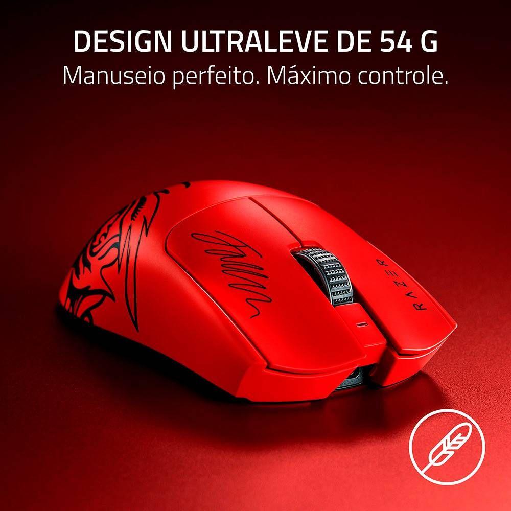 Rato RAZER Viper V3 Pro Faker Edition (Mão direita - 35000 DPI - Ótico - Vermelho), miniatura 3