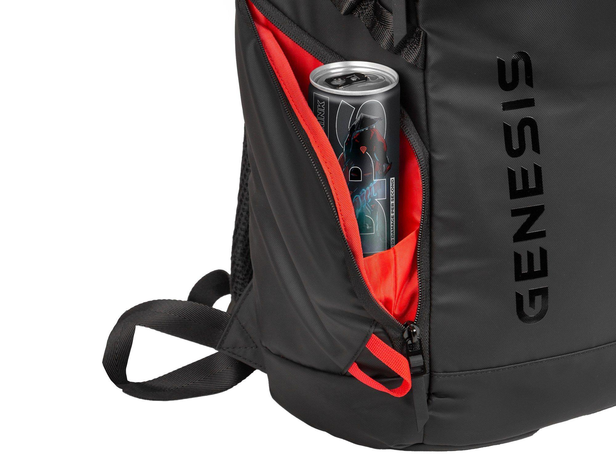 Mochila para Computador Portátil GENESIS Pallad 420 (15,6" - 18 L - Preto), miniatura 11