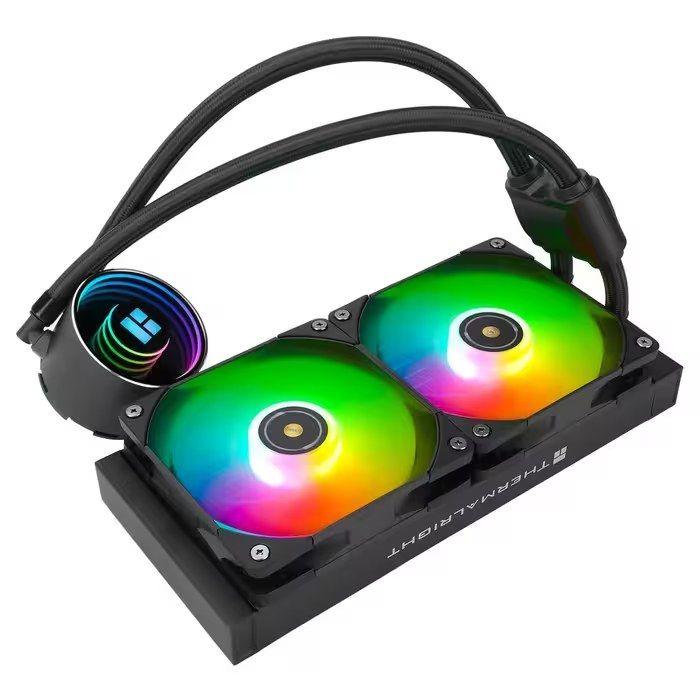 Refrigeração Líquida AIO para CPU THERMALRIGHT Frozen Notte 240 ARGB (120 mm - 2000 RPM - RGB multicolor - Preto) — miniatura 3