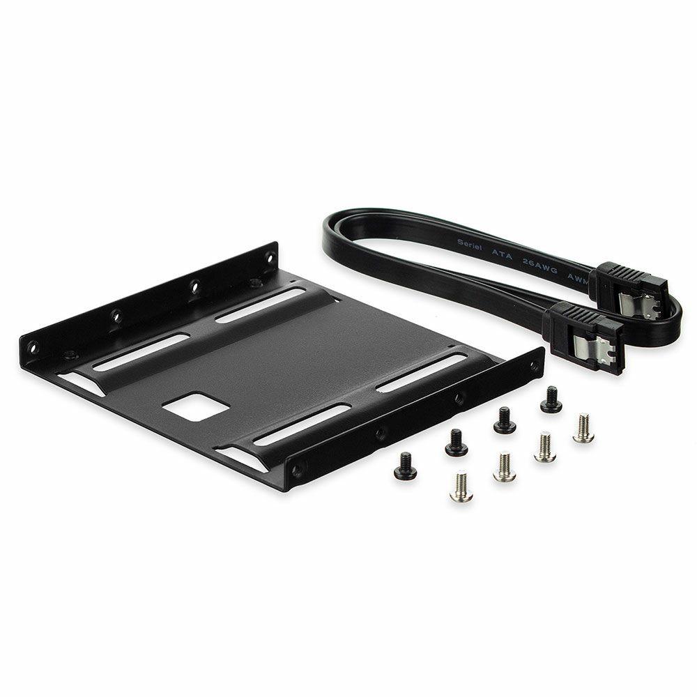 Adaptador de Montagem EWENT EW7007 (2,5" - SATA - Preto)