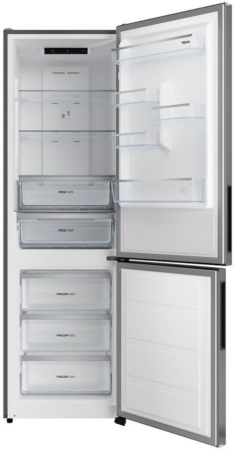 Frigorífico Combinado Independente TEKA RBF44630SS (310 l - 188x59,5x63 cm - 188 cm - Inox), miniatura 2