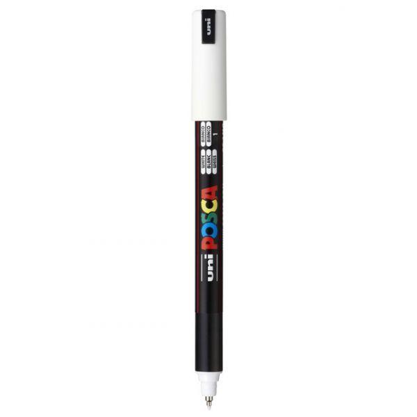 Marcador de Pintura POSCA PC-1MR (Plástico - Branco), miniatura 2