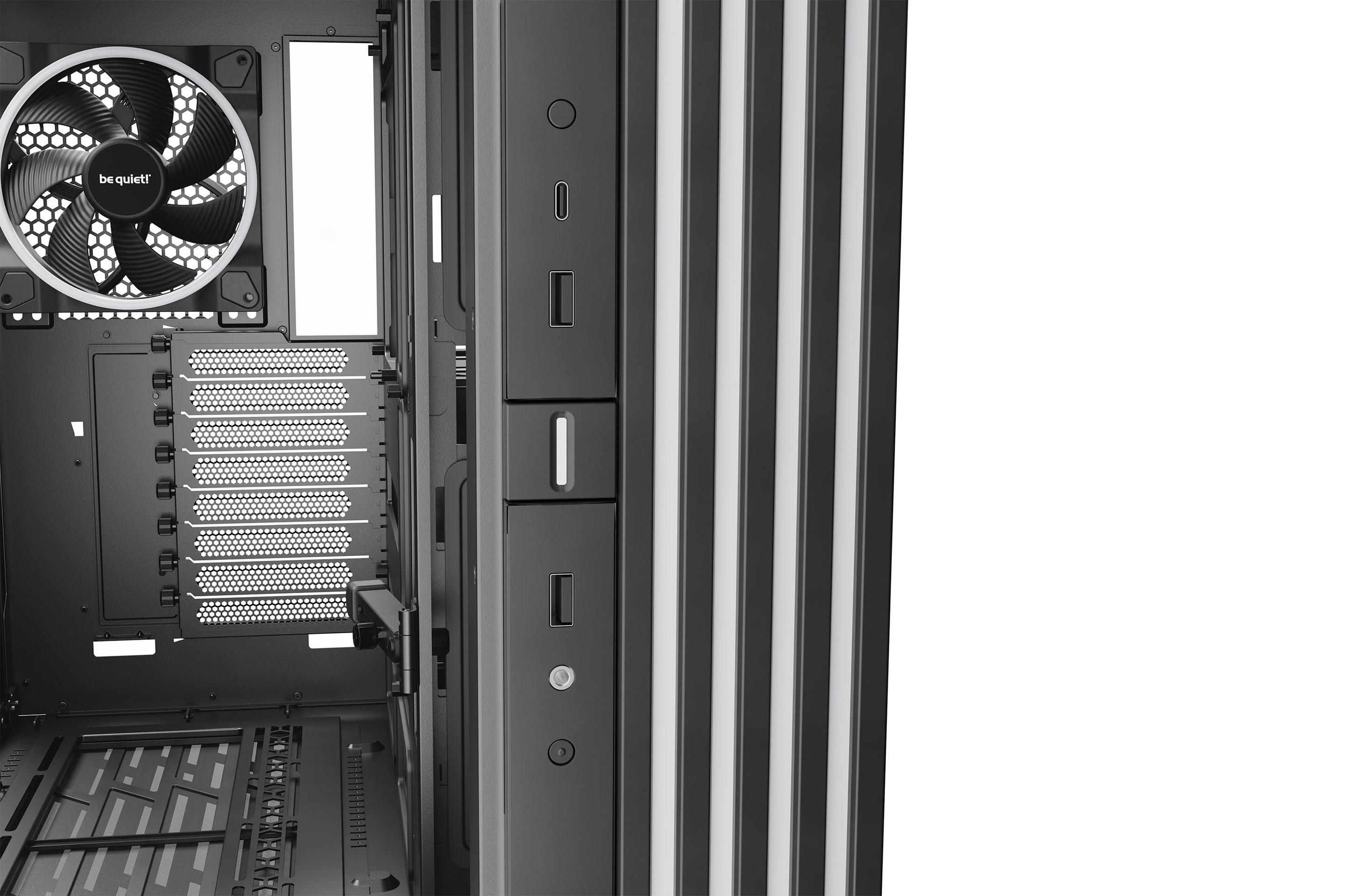 Caixa PC BE QUIET! Light Base 900 DX (ATX, PS2 - Full Tower - 19 cm - Preto) — miniatura 6