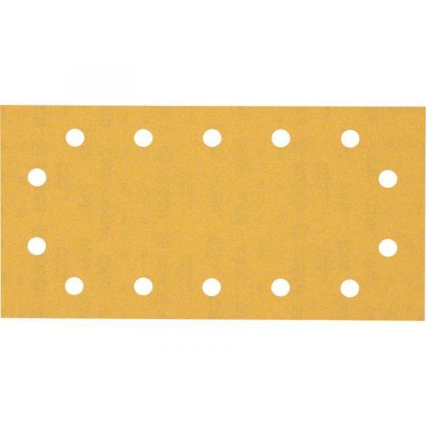 Folhas de Lixa BOSCH EXPERT C470 (115 x 230 mm - Grão 240 - 50 unidades - Amarelo)