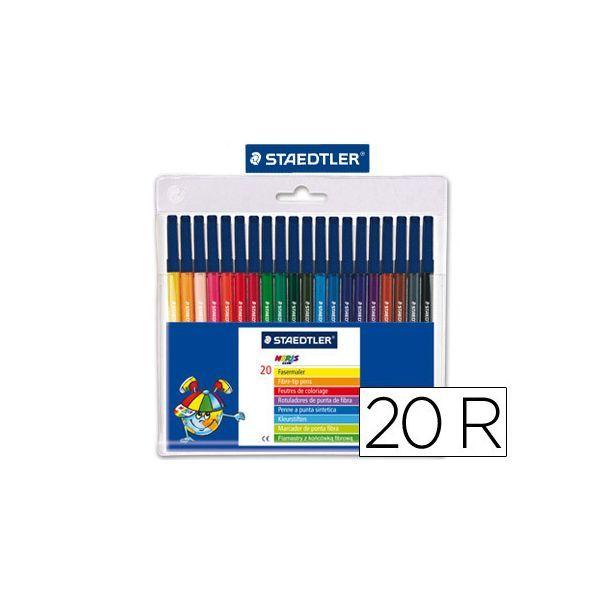 Marcadores de Fibra STAEDTLER 326 C20 (Polipropileno - Cores Sortidas), miniatura 2