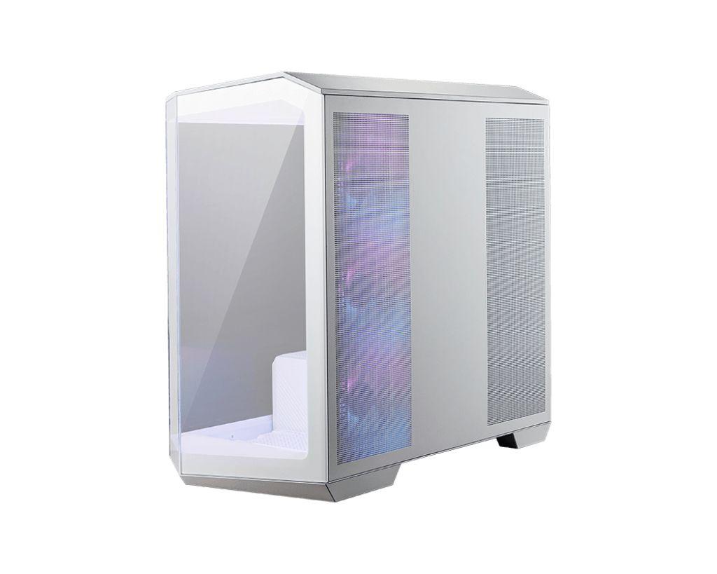 Caixa PC Gaming MSI MAG PANO M100R PZ (Micro-ATX, Mini-ITX - Micro Tower - Metal - Branco) — miniatura 2