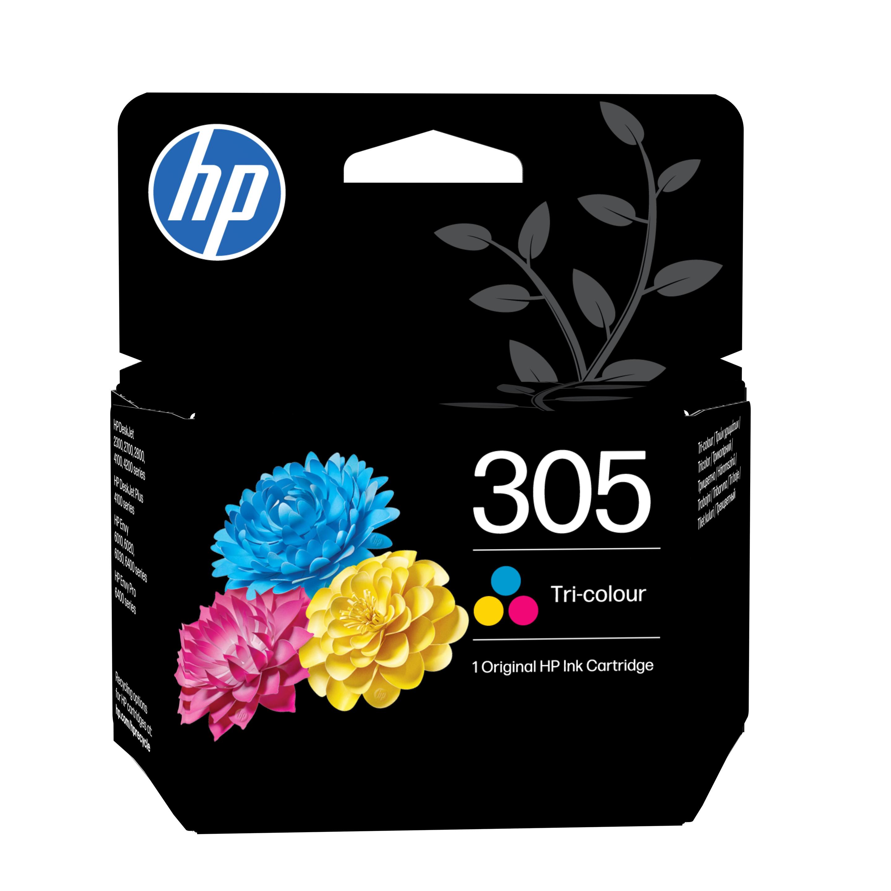 Tinteiro HP 305 3YM60AE (100 páginas - Tricolor)