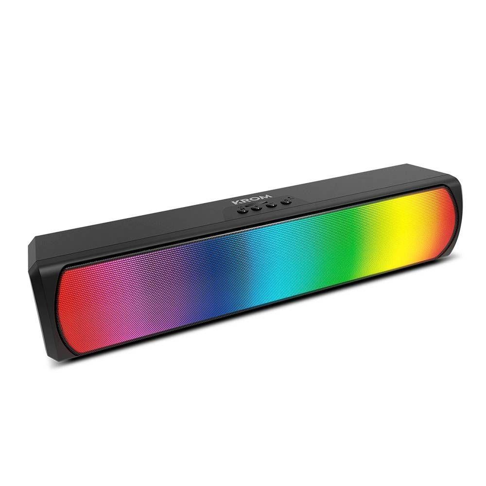 Barra de Som KROM K-POP (6 W - Com fios e sem fios - Preto), miniatura 2