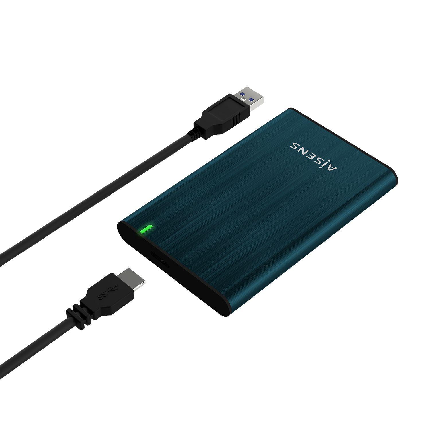Caixa Externa SATA 2,5" AISENS ASE-2525PB (2 TB - 2,5" - 4200 RPM / 5400 RPM / 7200 RPM - Azul-marinho) — miniatura 3