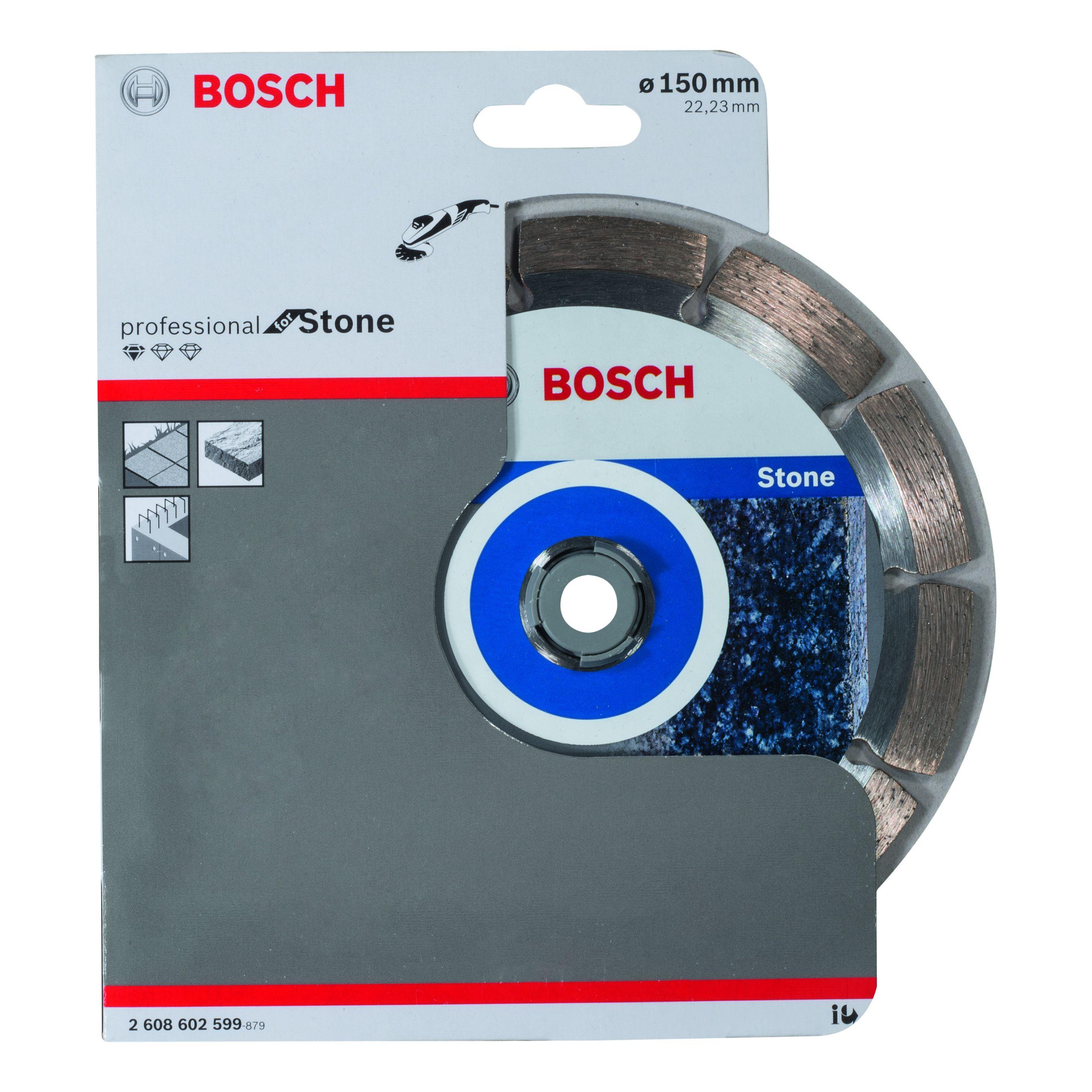 Disco de Corte Diamantado BOSCH Standard for Stone (150 mm - Furo 22,23 mm), miniatura 3