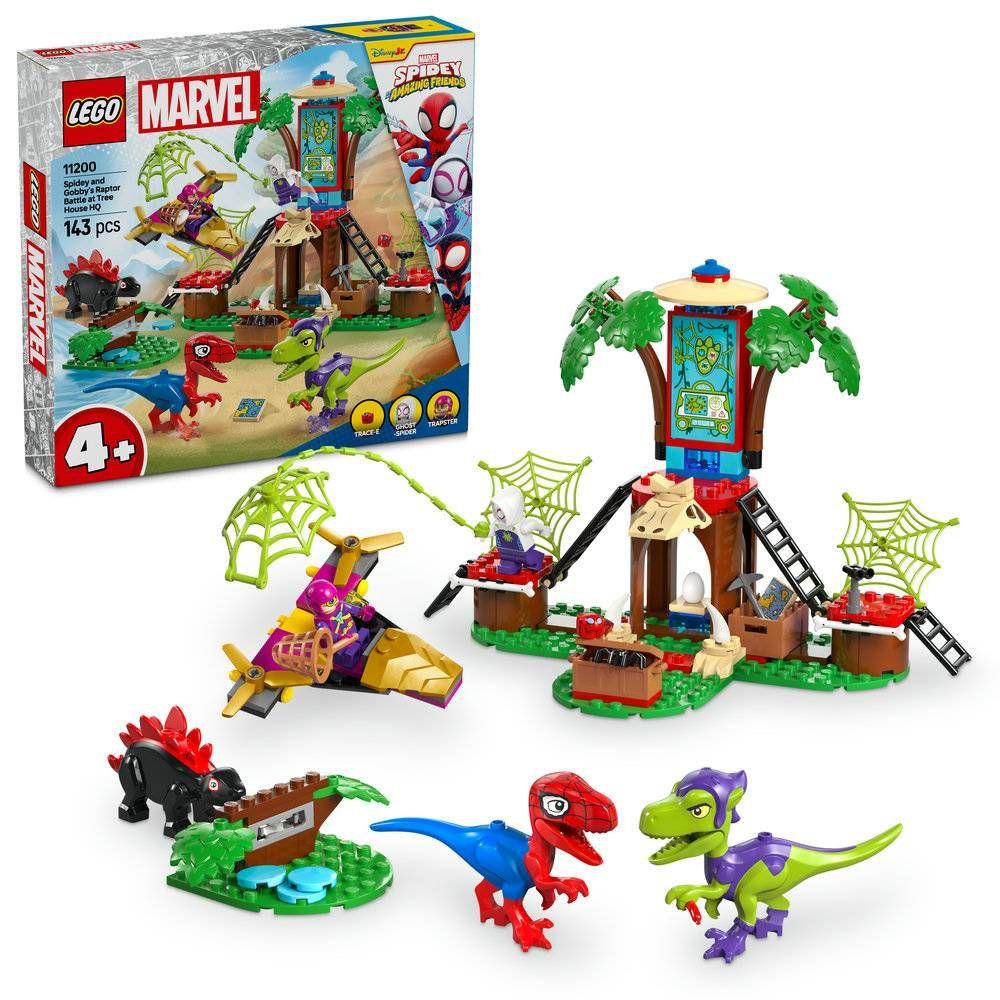 LEGO 11200 Marvel Super Heroes Spidey e Gobby – Batalha de Raptors no Quartel-General da Casa da Árvore (4+ anos - 143 peças) — miniatura 3