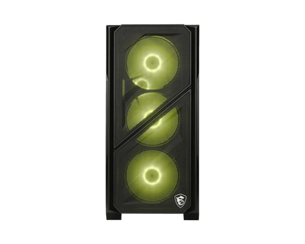 Caixa Micro-ATX MSI MAG FORGE M110R AIRFLOW (Micro ATX, Mini-ITX - Mini Tower - Metal - Preto) — miniatura 3