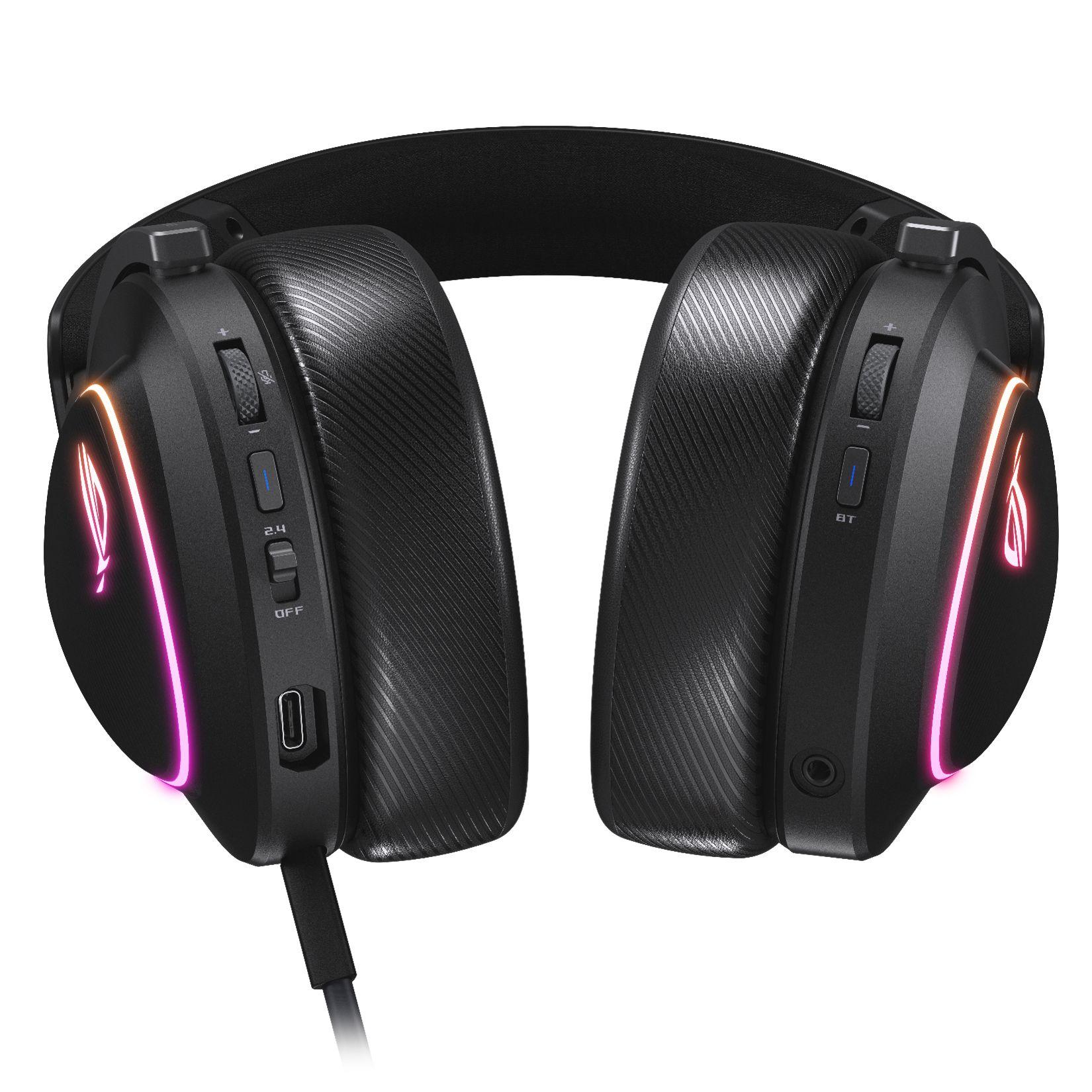 Headset Gaming ASUS ROG Delta II (Monofónico - Com fios e sem fios - Circum-aural - Preto), miniatura 4