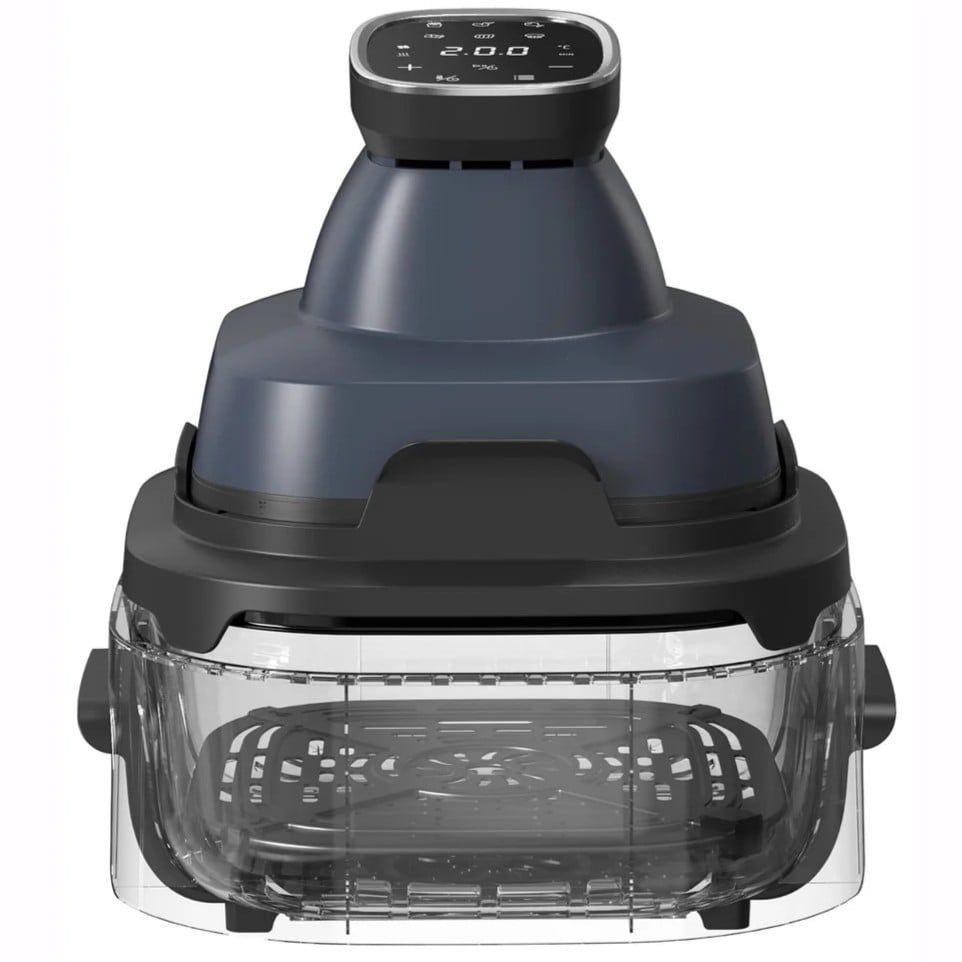 Fritadeira de Ar Quente COMELEC FA5700 (4 L + 1,2 L - Cristal)
