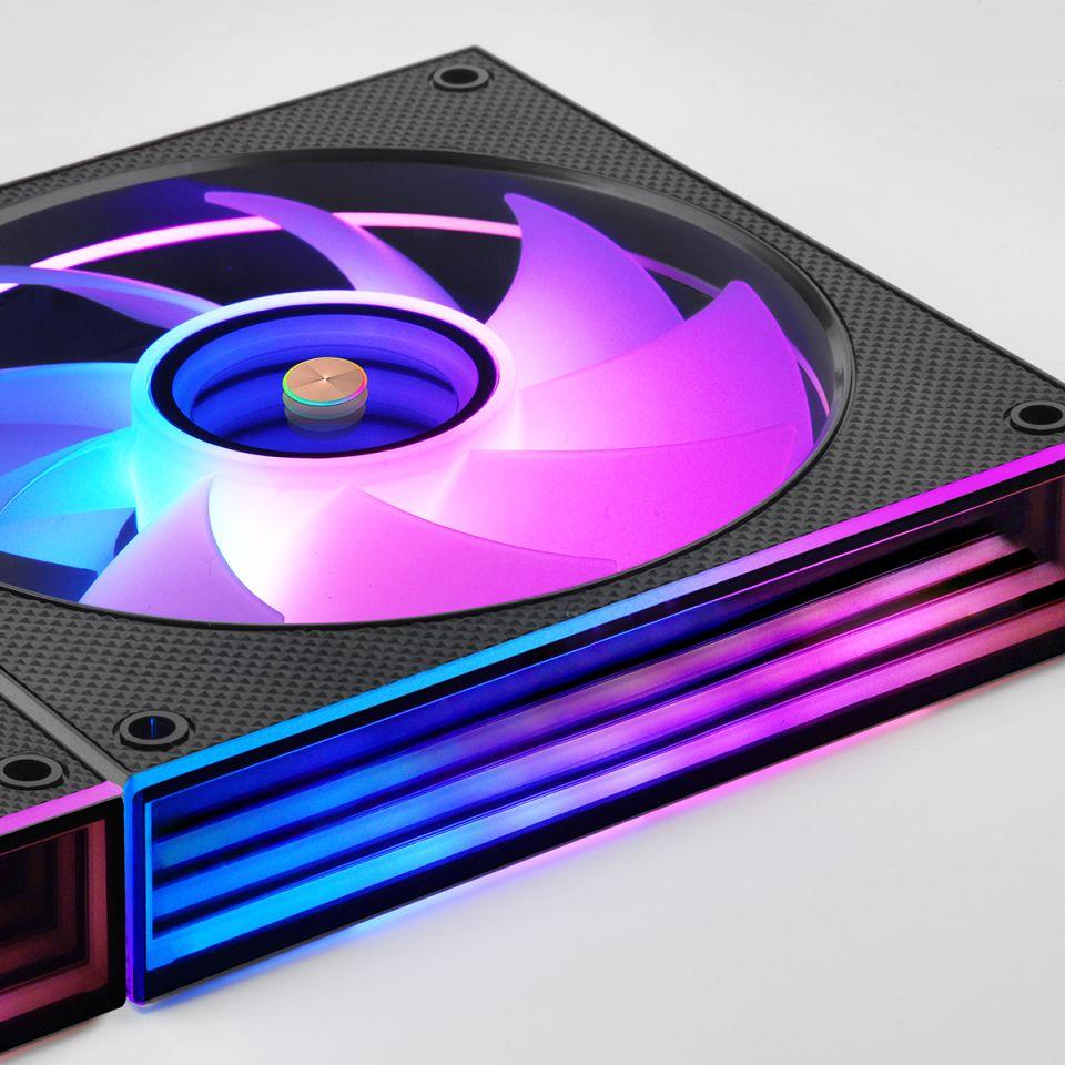 Refrigeração Líquida AIO MARS GAMING MLVISIONII360 (120 mm - 3 ventoinhas - 2300 RPM - Preto) — miniatura 4