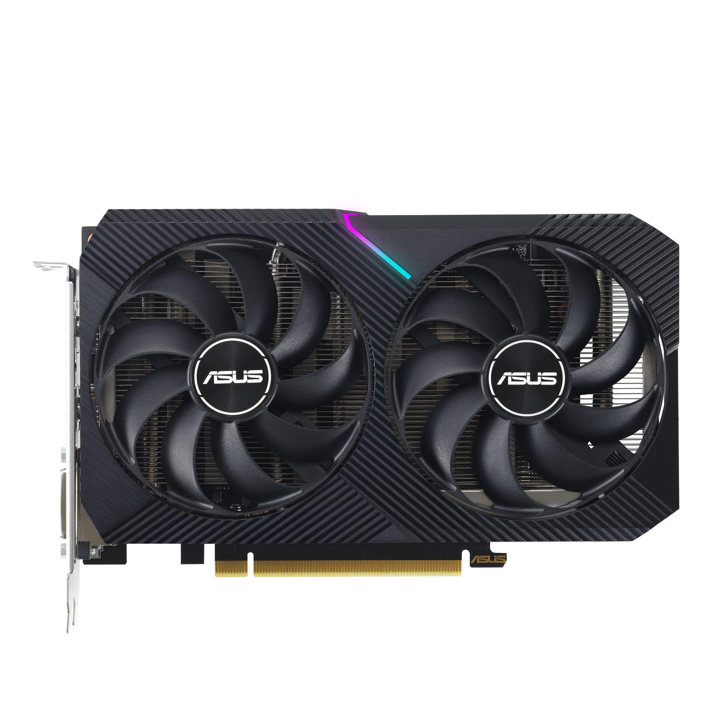 Placa Gráfica ASUS DUAL-RTX3050-O8G-V2 (GeForce RTX 3050 - 14 Gbit/s - 8 GB - Preto)