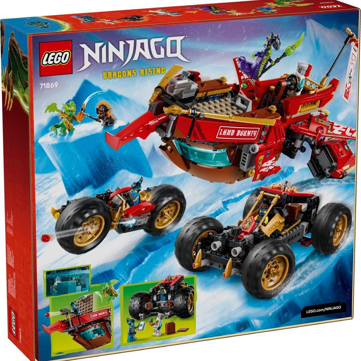 LEGO 71869 Ninjago Destino Terrestre (9+ anos - 1214 peças), miniatura 4