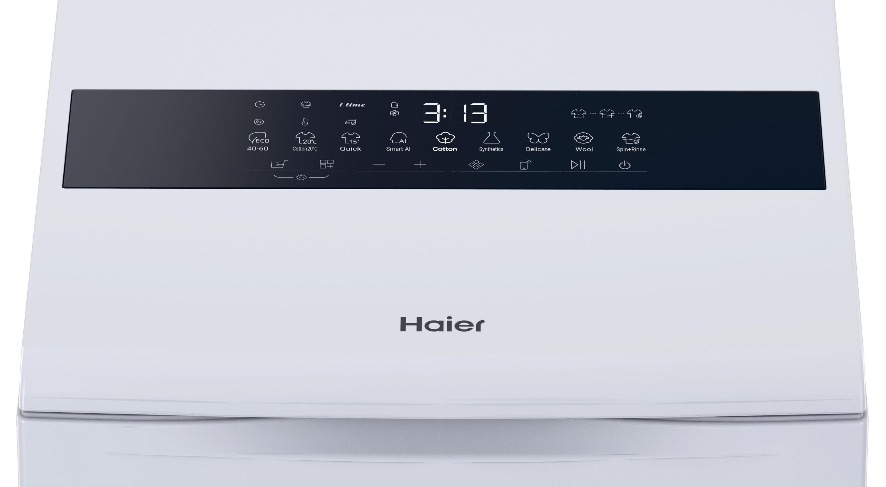 Máquina de Lavar Roupa Independente HAIER HW90-BPD13386U-S (1300 RPM - B - A - Branco), miniatura 2