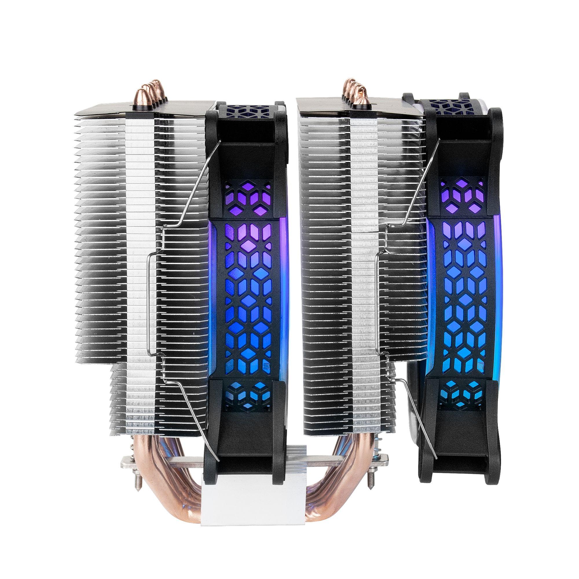 Dissipador CPU MARS GAMING MCPU-XT (120 mm - 1600 RPM - ARGB - Preto) — miniatura 4
