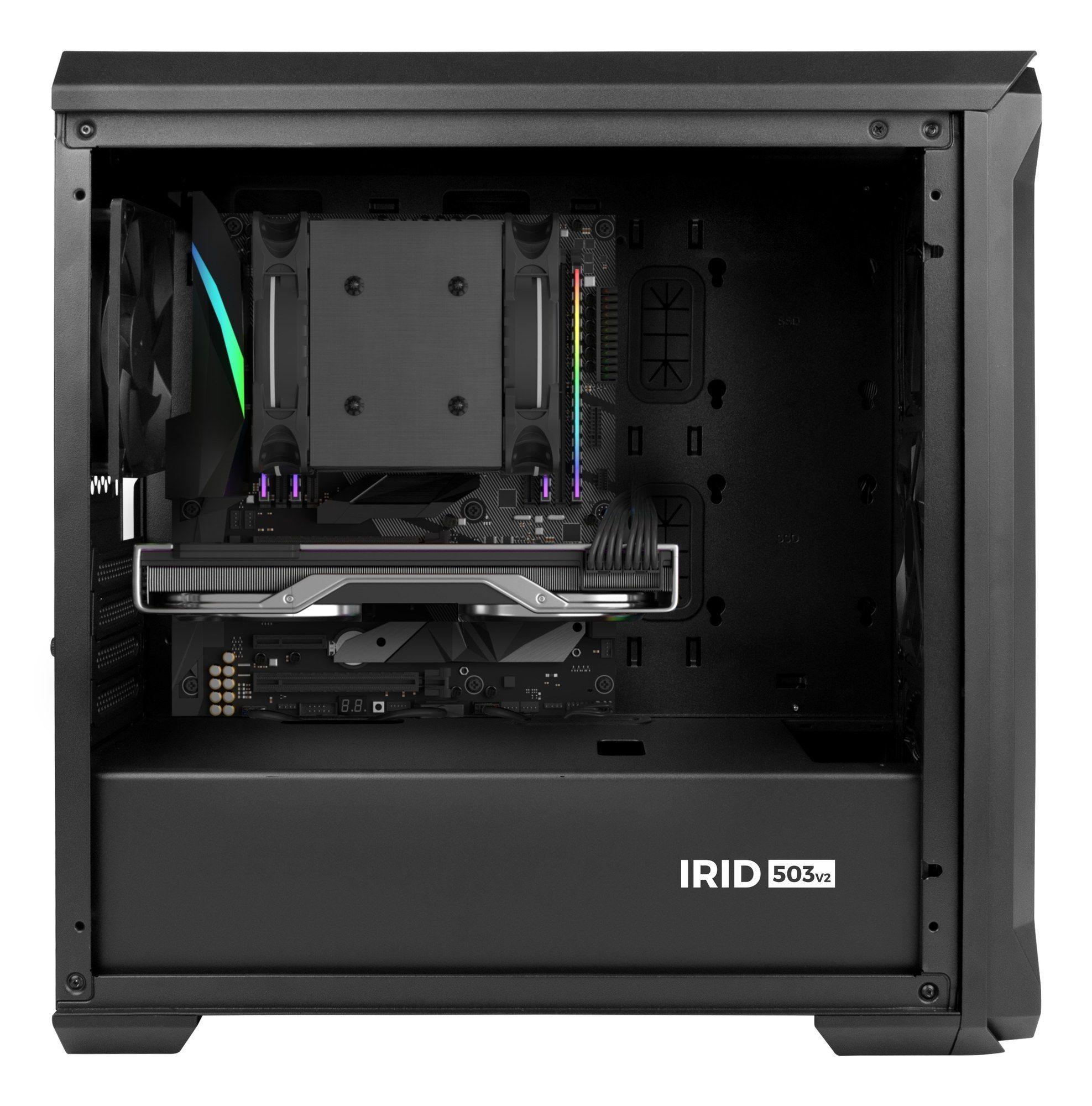 Caixa de Computador Micro Torre GENESIS Irid 503 (Micro ATX, Mini-ITX - Micro Torre - 16,3 cm - Preto) — miniatura 12