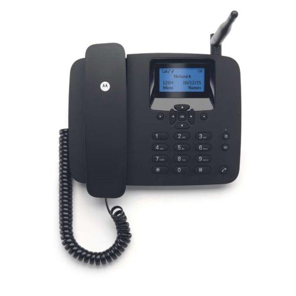 Telefone Fixo Com Fios MOTOROLA FW410L (800 mAh - 5 h - Preto), miniatura 3