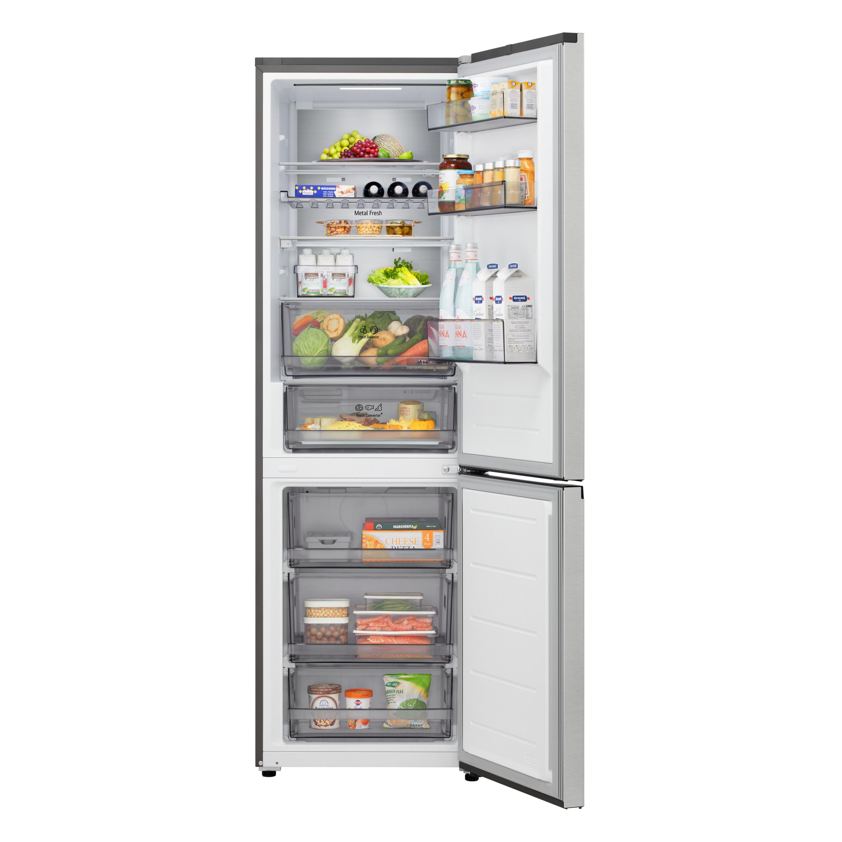 Frigorífico Combinado Independente LG GBBS726CPY (375 l - 203x59,7x67,4 cm - 60 cm - Prateado) — miniatura 2