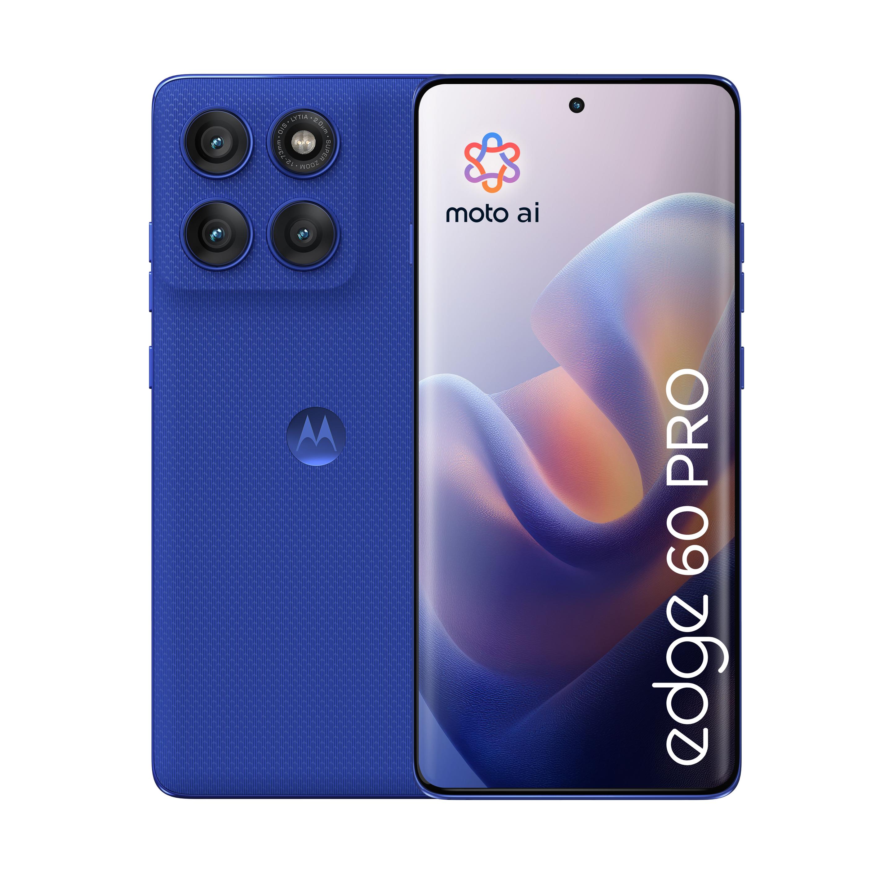 Smartphone MOTOROLA edge 60 pro 5G (12GB/512GB - 6,67" - Azul)