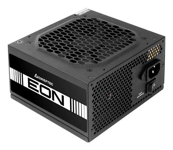 Fonte de Alimentação CHIEFTEC ZPU-600S (ATX - 600 W - 80 PLUS - Preto)