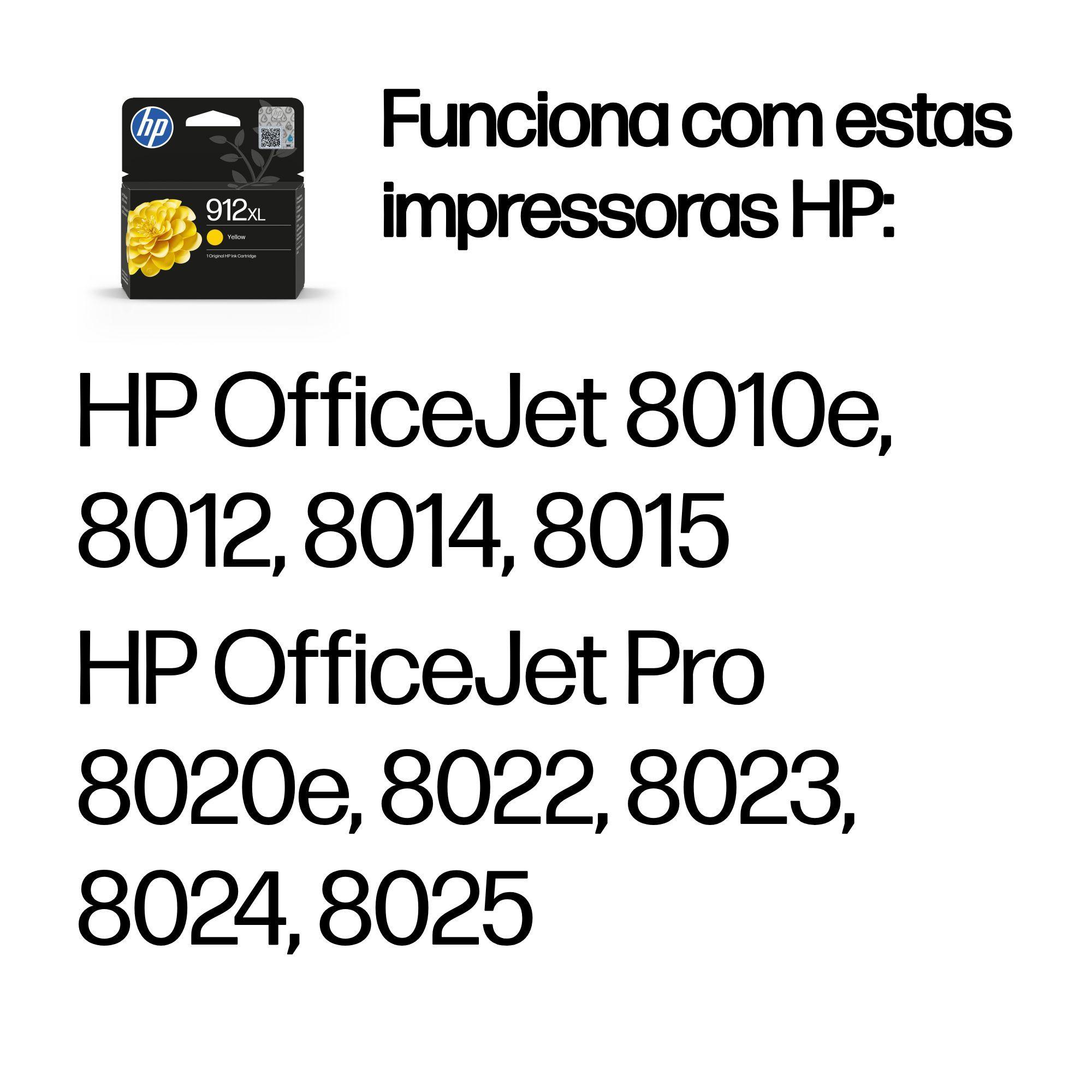 Tinteiro HP 912XL 3YL83AE (700 páginas - Amarelo), miniatura 2