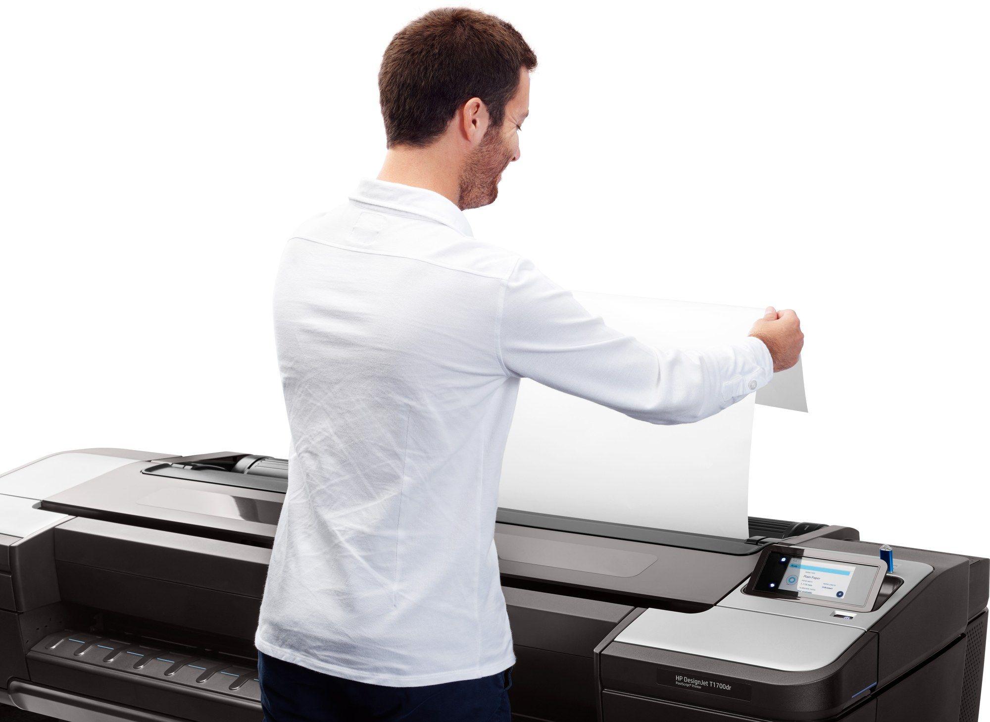 Plotter HP DesignJet T1700 (Com Fios - Preto) — miniatura 14