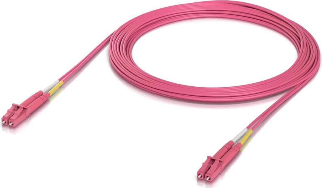 Cabo de Fibra Ótica UBIQUITI UACC-OFC-M2-LULU-5M (OM4 LC/LC Duplex 5 m - Rosa)