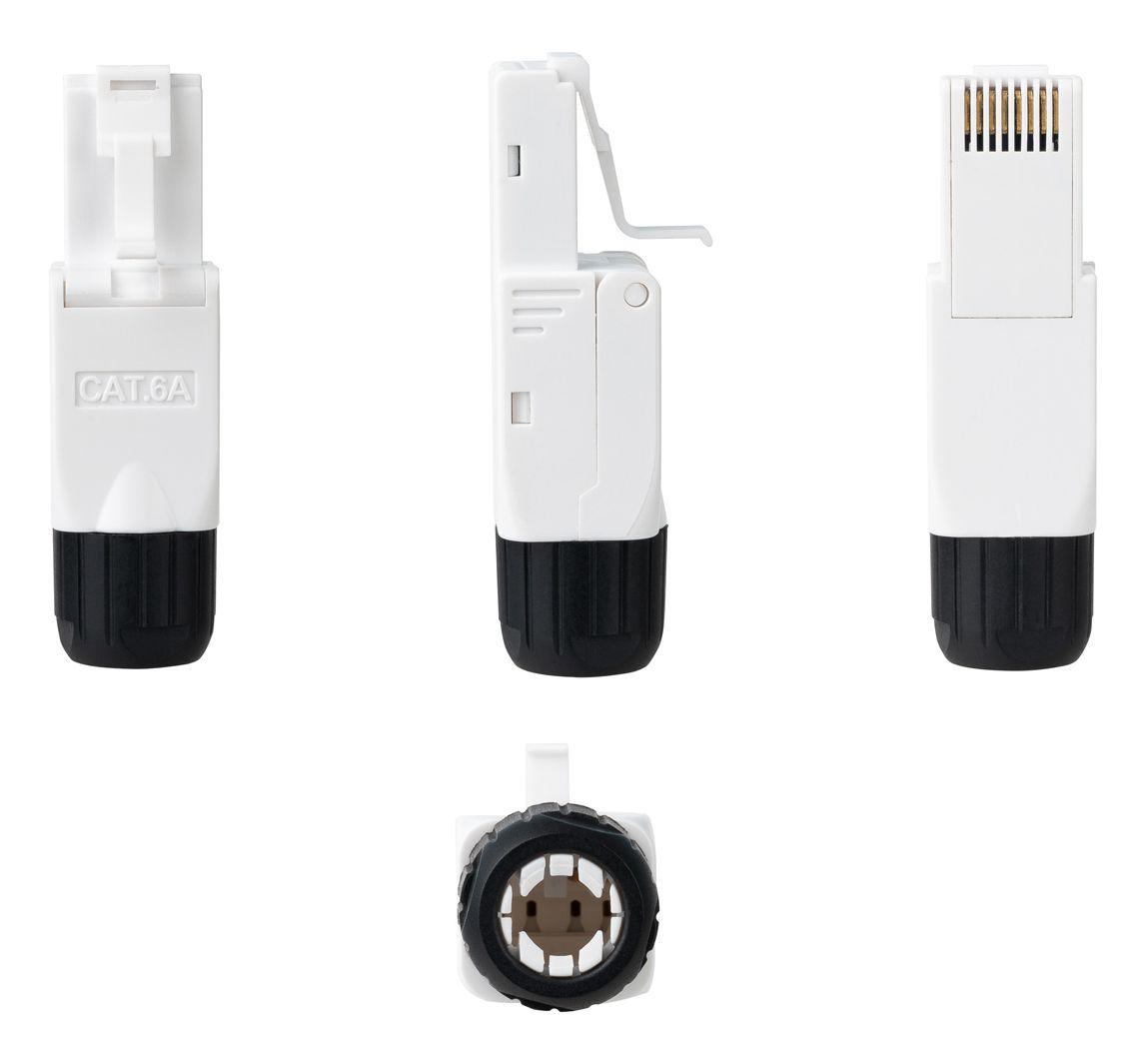 Conetor RJ45 NANOCABLE 10.21.0601 (RJ-45 - Cat5/5e/6/6a - Branco) — miniatura 4