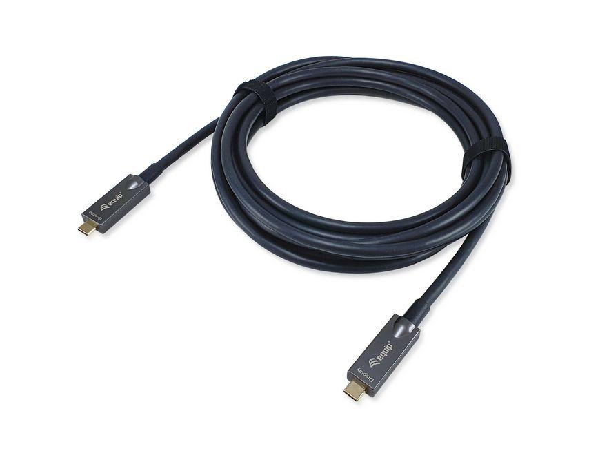 Cabo USB-C EQUIP 119468 (10 m - USB-C - Preto) — miniatura 2